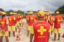 Corpo de Bombeiros forma 55 guarda-vidas civis voluntários no Litoral
