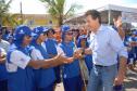 O governador Beto Richa abriu oficialmente a Operação Verão Paraná 2011-2012 nesta sexta-feira (16), em solenidade na praia central de Guaratuba.