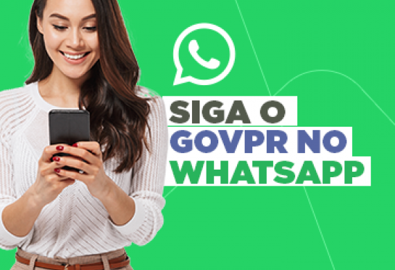 Siga o Governo do Paraná no WhatsApp