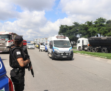Com rondas, escoltas e monitoramento, Deppen reforçou atuação do Estado no Litoral