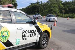 No Réveillon de 2021, Batalhão Rodoviário atende acidentes de trânsito e apreende drogas no Litoral
