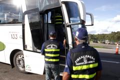 DER intensifica fiscalização de ônibus durante a Operação Verão. Foto: Arquivo/SECS